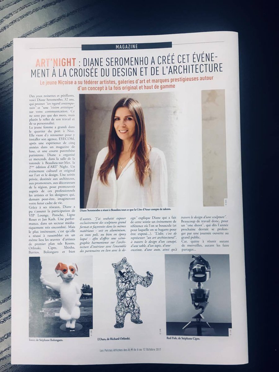 EYECOM_SASU's tweet photo. ART' Night, la presse en parle ! https://t.co/7VnunE9Vv0