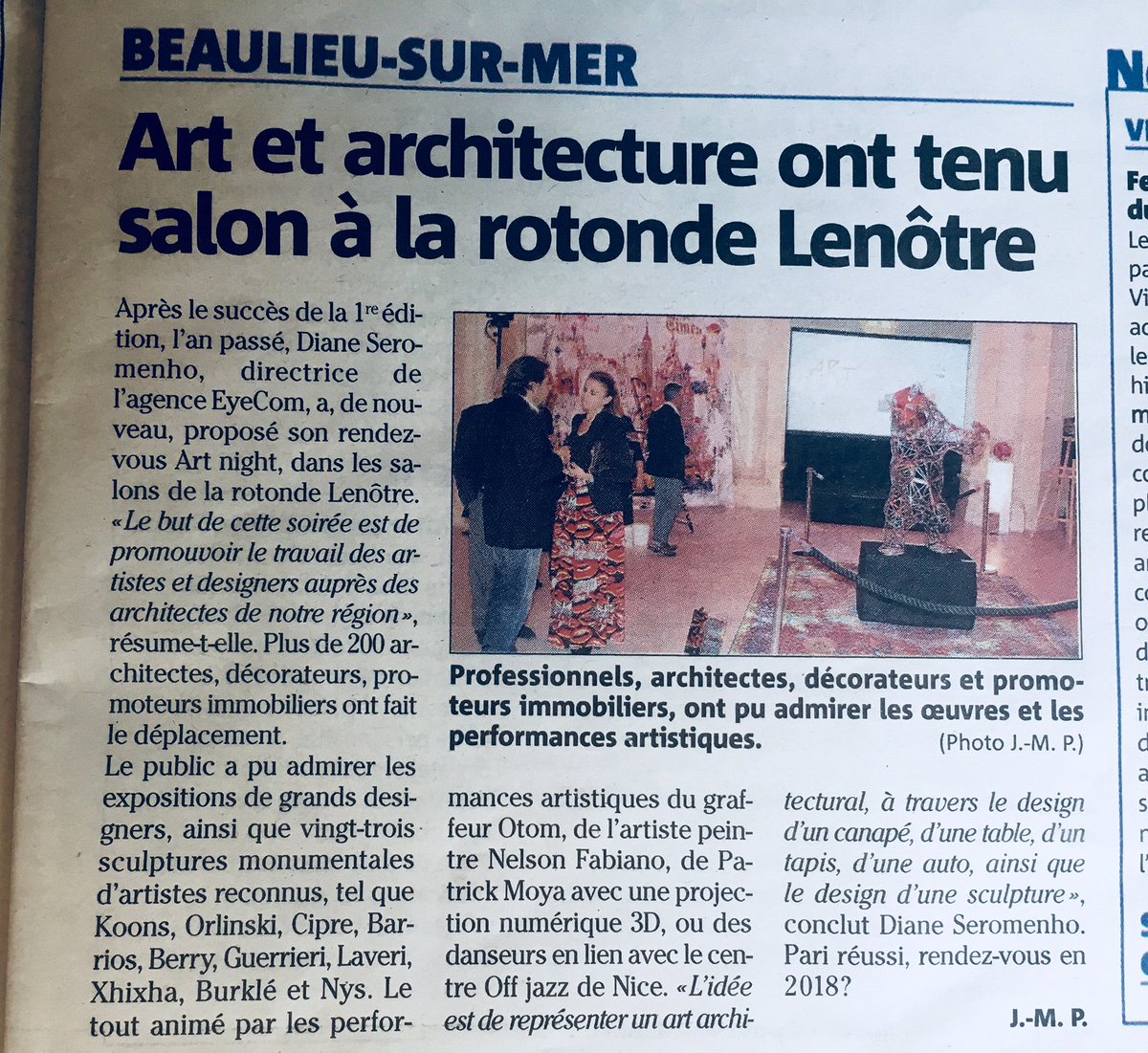 EYECOM_SASU's tweet photo. ART' Night, la presse en parle ! https://t.co/7VnunE9Vv0