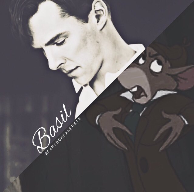 “There is always hope when one has a chance to think, for in our minds sit the blueprints of our own destiny~”
~Shifter AU Basil of Baker Street
~FC Benedict Cumberbatch
~Smartest mouse you’ll probably ever meet
~Private Investigator for fire