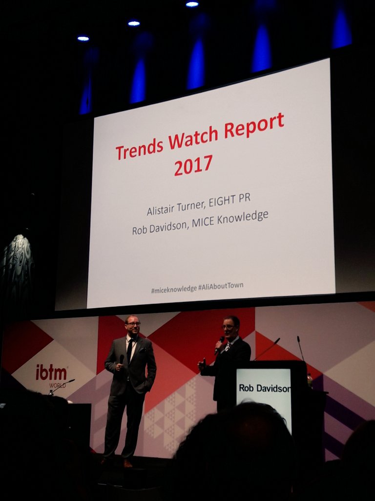 meetLjubljana's tweet photo. Always a great session - #Trends watch #report 2017 by @MICEknowledge #ibtmworld #miceknowledge #AliAboutTown https://t.co/V8T8SzauPb