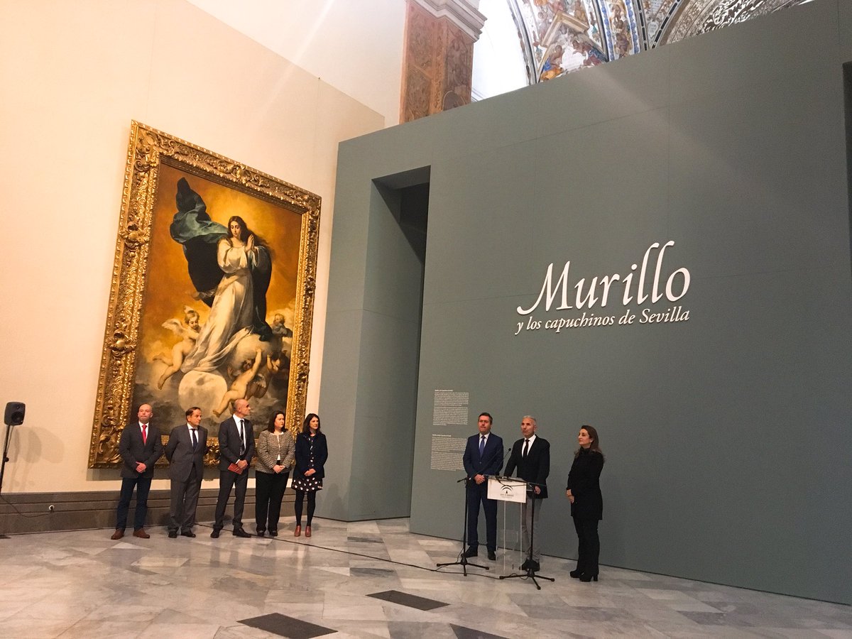 Ayto_Sevilla's tweet photo. Hoy se inaugura la primera exposición del #AñoMurillo en el Museo de Bellas Artes de Sevilla: “Murillo y los capuchinos de Sevilla”. ¡Podrás visitarla desde hoy! #AñoMurillo https://t.co/t7u7xanuWS