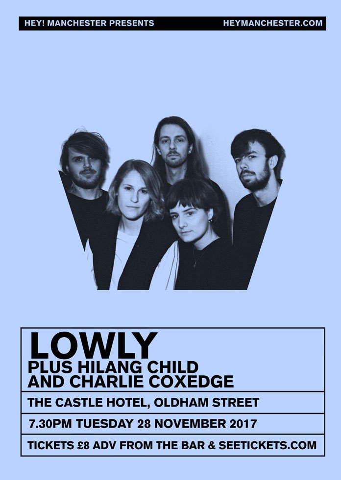 TONIGHT: Denmark's @lowlyband play <a href="/thecastlehotel/">The Castle Hotel</a> - with fellow <a href="/bellaunion/">Bella Union</a> label mates <a href="/hilangchild/">Hilang Child</a> and Charlie Coxedge (<a href="/MoneyBand/">MONEY</a>). Full info and tickets: heymanchester.com/lowly-2