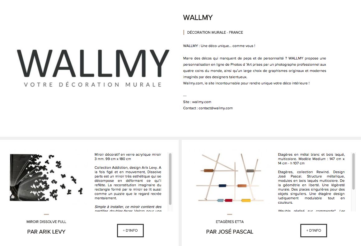 MateaDesign's tweet image. // Sélection Influences //

WALLMY - Décoration Murale
&amp;gt;&amp;gt; matea.com/fr/influences/…