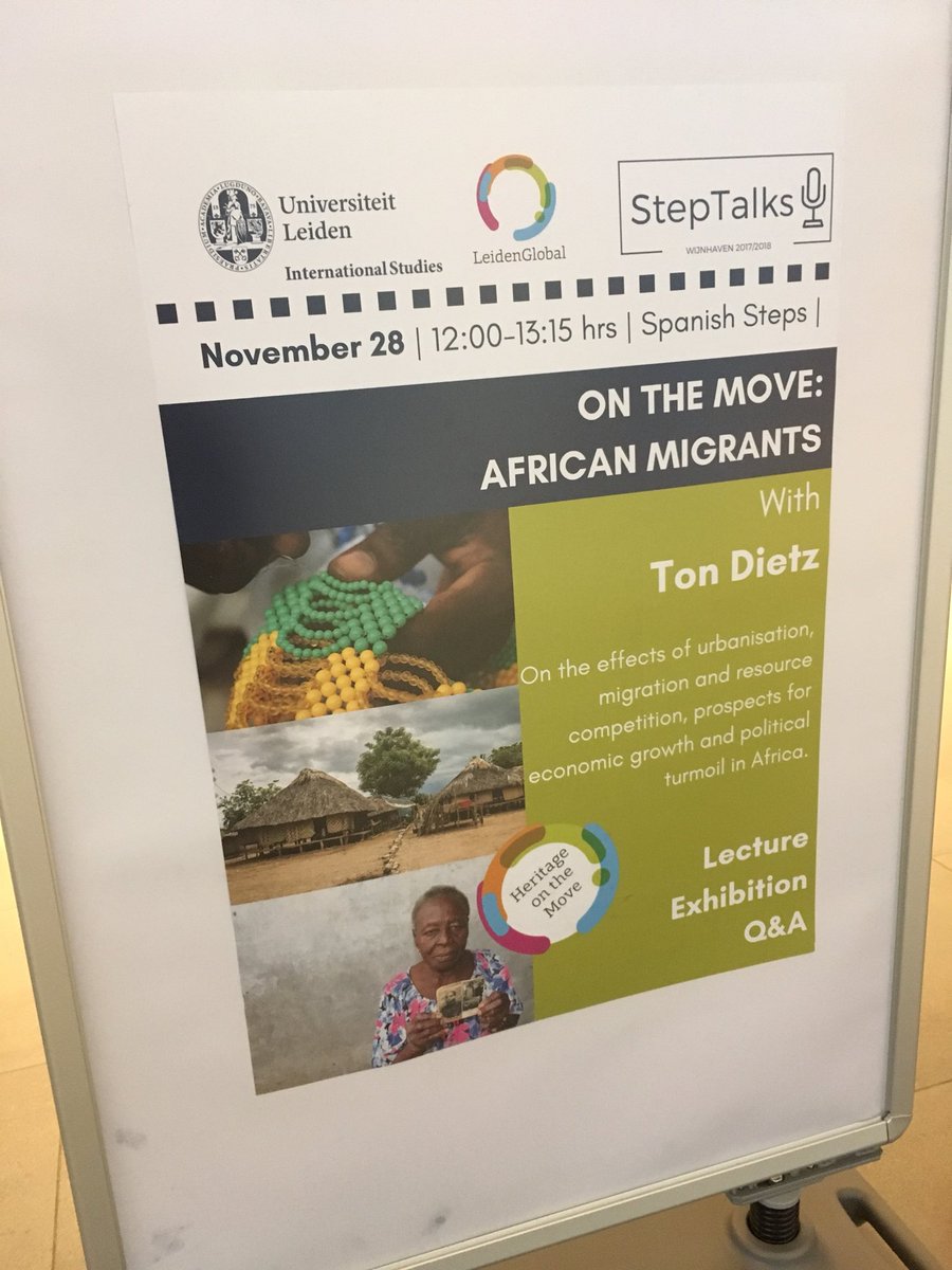 fggaleiden's tweet photo. #StepTalk on African migrants, by @LeidenGlobal of @UniLeiden at the #campusthehague #spanishsteps https://t.co/UagE1Jx4RF https://t.co/Y7lK8cNX2Y