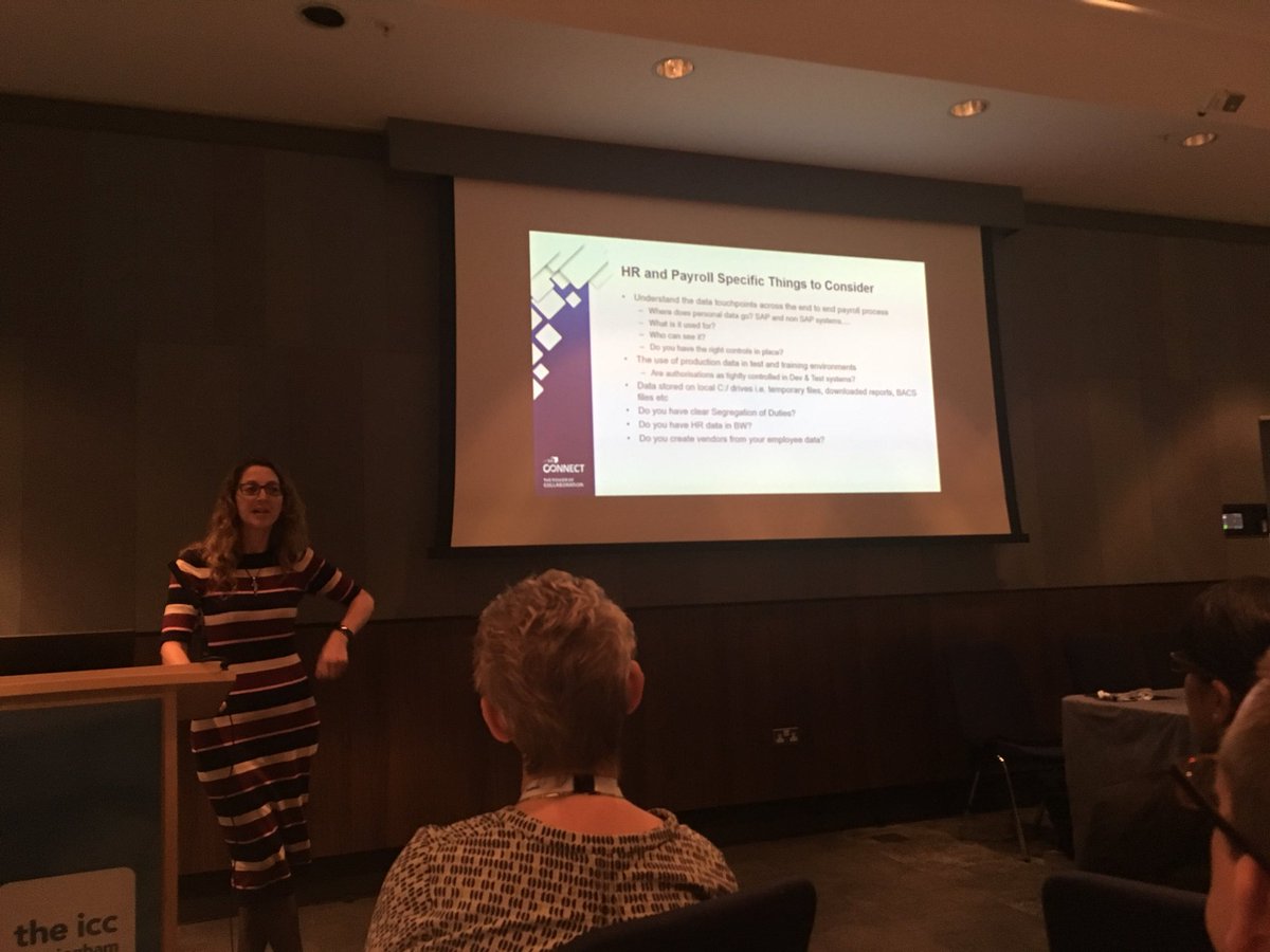 SeshadriVenky's tweet photo. Test data is not scrambled... and reports are downloaded to Excels and just kept there . Seems to be current state of affairs with customers. #GDPR readiness looks different! @SAPUserGroup @NatRobinson02 #ukisugconnect https://t.co/8Z5DgdNU88