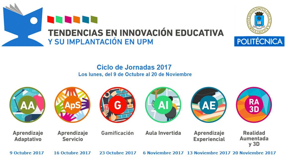 OAD_UPM's tweet photo. ACTAS #ie17 👉https://t.co/Ui9QWMhrr3 🔜VIDEOS
Resultados de 81 proyectos #PIEs1617
Ponencias de 13 expertos en #InnovaciónEducativa
#Gamificación #AprendizajeServicio #ApS #AulaInvertida #Flipped #AprendizajeAdaptativo #RealidadAumentada #3D #AprendizajeExperiencial
#SomosUPM https://t.co/jMZ2RiYZjM