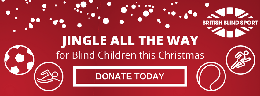 BritBlindSport's tweet photo. In the #GivingTuesday spirit we are pleased to launch our Christmas appeal Jingle All The Way for Blind Children this Christmas. Please support us with a gift that will help change the lives of people with sight loss using the power of sport https://t.co/MtS6K2MBQR https://t.co/4DC9yxHN6e