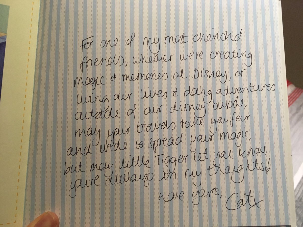 ben_millerman's tweet photo. Huge thank you to Cat for sending me some Disney magic from #Orlando. So lucky to have such a thoughtful friend, Miss you like mad but proud you’re following your dreams at the #waltdisneyworld Resort #Disney #Florida #Magicmaker #CastMember #DisneySideCast https://t.co/oEkazE9JZ5