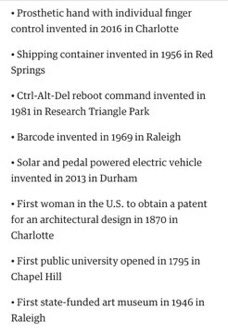 AngelaNelson_1's tweet photo. ❤️ this new campaign illustrating innovations that helped put NC on the map! Nailed it @NCCommerce @edpnc #NCNextFirsts https://t.co/CoFCZvBgBy