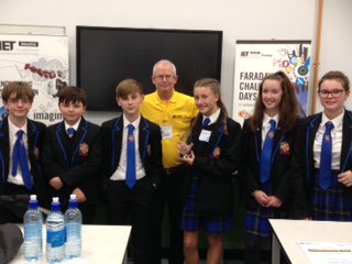 Following presentations to Thorpe Park IET judge, the winners are........................... Wade Deacon!!!!  Congratulations Team Wade Deacon excelling in Creativity, Engineering, Enterprise and Presenting.