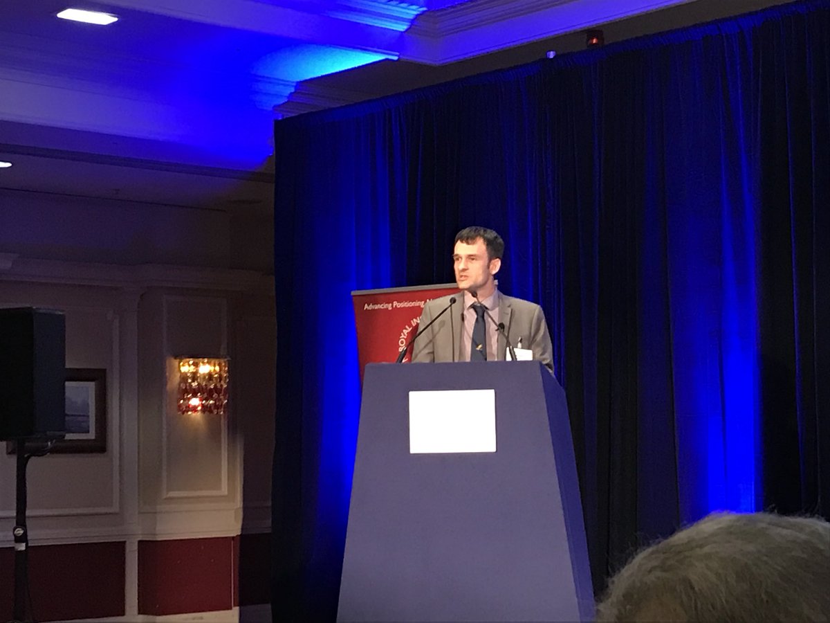 AndyProctorPNT's tweet photo. Mike Jones from @RokeManor giving a great talk #inc2017 about electronic protection of #gnss and #resilientpnt #jammingdetection #AugmentedReality https://t.co/uGfwvq9EBd