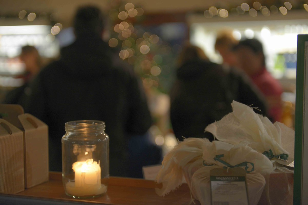 Still trying to get into the festive spirit? Pop to our annual Rumwell by Candlelight event, which takes place this Thursday from 5pm-8pm to raise money for <a href="/st_marg/">St Margaret's Hospice Care</a> &amp; Escape Support Group goo.gl/7AhZaU