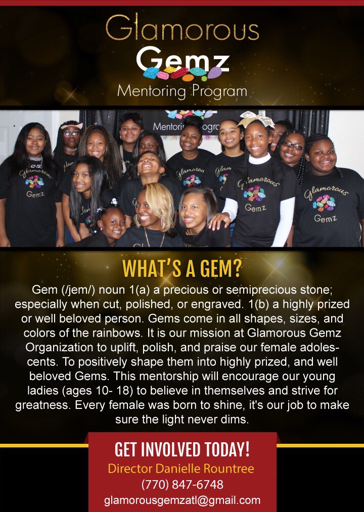 GemzGlamorous's tweet photo. Find out how to get involved! 

🖥-https://t.co/OnSbW4IejZ

🖥-glamorousgemz.org (coming soon ⚠️)

🖥-IG:@glamorousgemz https://t.co/p9aTTDbZ3o