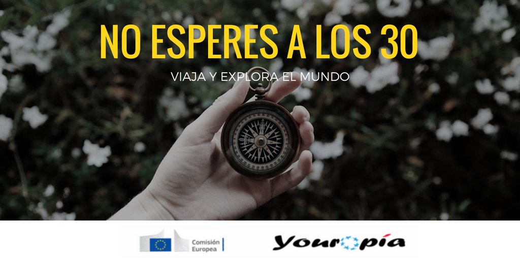 Cuando no sabes qué te depara el futuro, nos tienes para ayudarte a decidir, ofrecemos asesoramiento gratuito en movilidad juvenil. Viaja y explora el mundo, tienes ayudas que te permiten hacerlo.  bit.ly/2gMDwVv