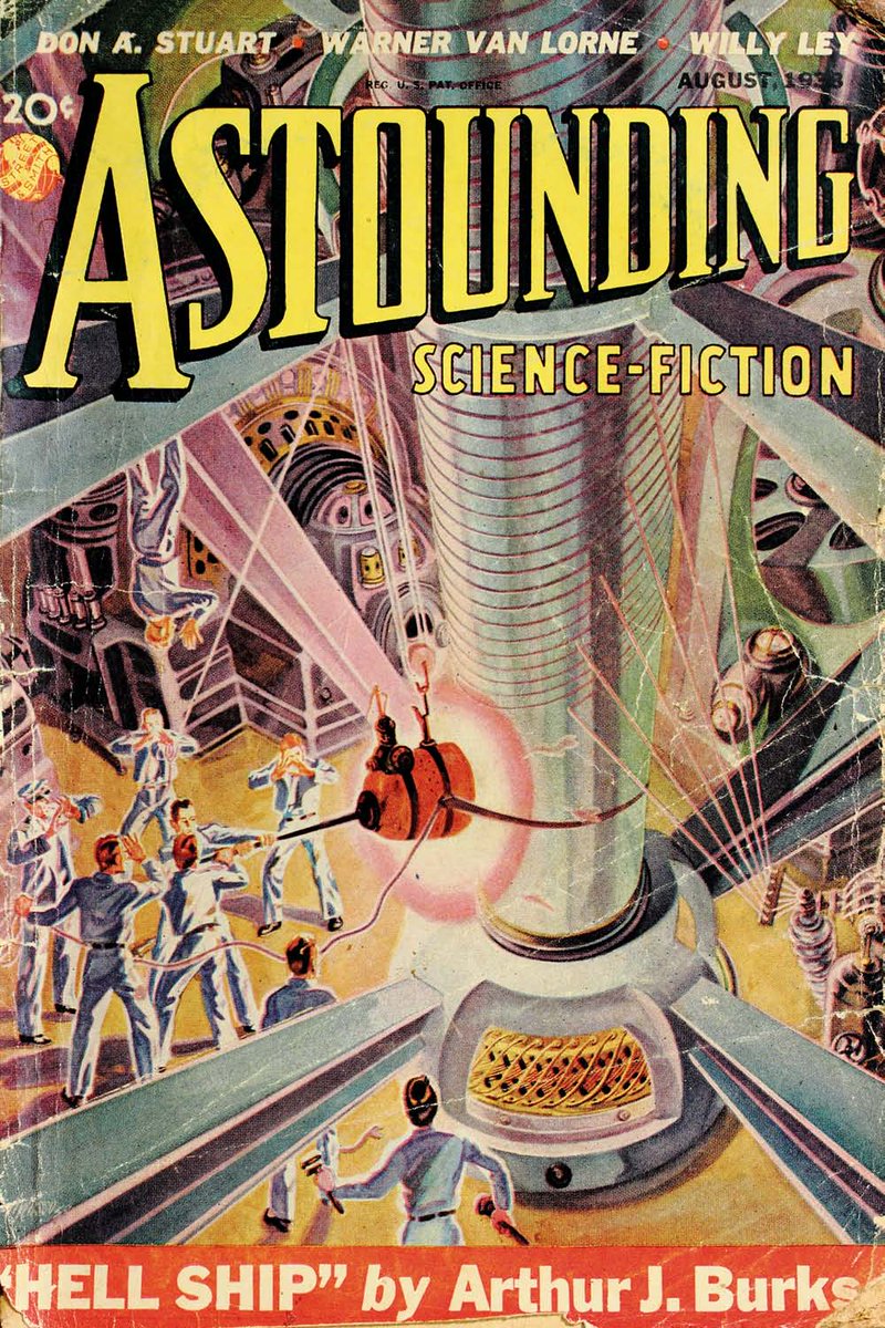 PulpMags's tweet image. "Who Goes There?" (Astounding Science-Fiction, 08/1938), John W. Campbell: goo.gl/jkxMmQ