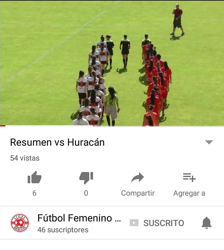 affebamdp's tweet photo. Pasá por el canal de Youtube "Fútbol Femenino MdP Prensa" y mirá el resumen del triunfo de la Sub 16 sobre Platense. https://t.co/ANetFR5Nol