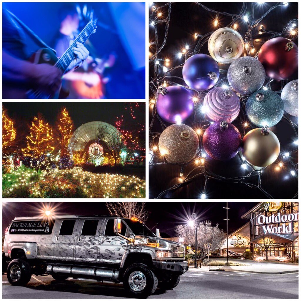 BackstageLimo_'s tweet photo. What a wonderful time of the season! Don't forget to book your limo for airport transfers, holiday parties, Christmas light tours and New year's eve!
Call us at (405) 590-2452 today!
https://t.co/RkCdp0W6gU
#OKCVIPEXPERIENCE #OKC #OKLAHOMA https://t.co/rKJa6umsje