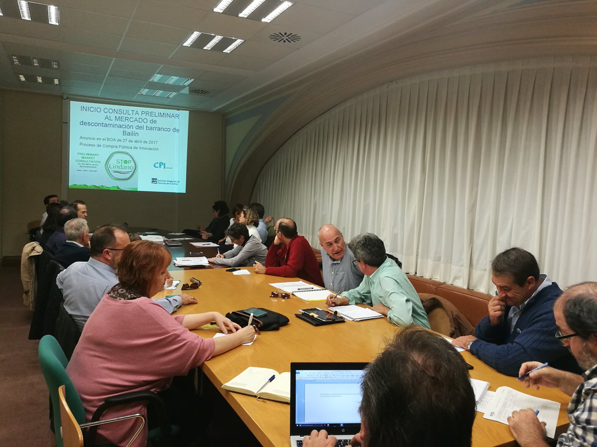 En el Comité de seguimiento de HCH (lindano), orgullosa de haber empujado desde los pueblos, movimientos sociales y <a href="/PodemosAragon/">Podemos Aragón</a>