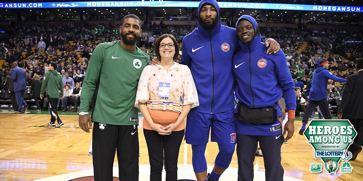 celtics's tweet photo. Founder of the non-profit @diapercircle, our @MAStateLottery #HeroAmongUs, has donated over 140,000 diapers to families in need since 2️⃣0️⃣1️⃣4️⃣ https://t.co/9KY1fzuM6L