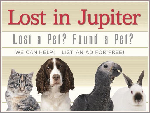 jupiterdaily's tweet photo. https://t.co/bjesMDa7od
Free listings for lost and found pets in Jupiter. Another terrific resource for getting lost pets home safe. https://t.co/BIIUKMtTYw