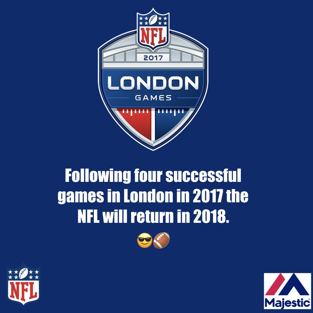 You heard it here first, <a href="/NFLUK/">NFL fan in the UK</a> fans! Register at nfluk.com to receive the latest news on the 2018 games! 🏈🇬🇧