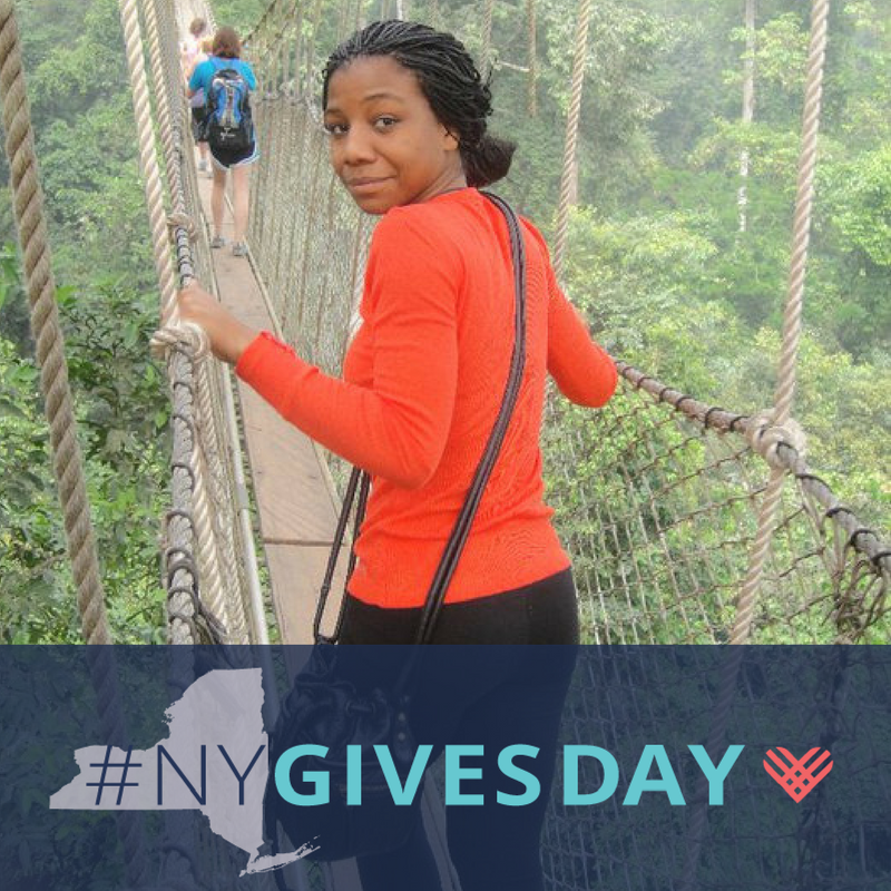 “I'm participating in #NYGivesDay because I am fully aware that as a new nonprofit organization, every dollar raised goes directly towards giving students the opportunity to intern abroad." -Nia, Founder of SWBATE-Students Will Be Able To Explore bit.ly/2Abwz7Y