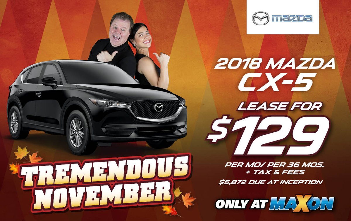 YesMaxon's tweet photo. Our tremendous November Sales event at MAXON AUTO GROUP is coming to an end, and you DON'T want to miss out on these sweet deals! #MakeYourMoveToMAxon and come check out our selection!! #TremendousNovember #MAxonAutoGroup #HyundaiMazda #BuickGMC #SwipeRight #YesMaxon https://t.co/IApI3oAoaR