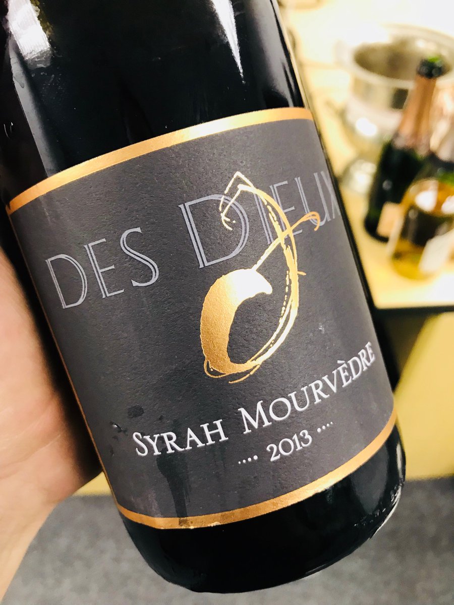 What a wine to finish off another epic visit <a href="/ishotimagesza/">Jon Meinking</a> <a href="/HashtagRadio/">Hashtag Radio ®</a> ....this wine is insane - big, bold, yet elegant and sublime <a href="/DesDieuxWines/">Domaine des Dieux</a> #syrahmourvèdre #celebrationoflife