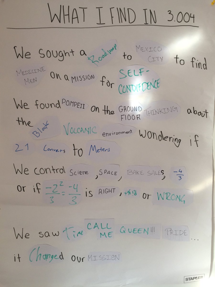 tkdenick's tweet photo. Found Poetry: one of the pleasures of sharing a classroom with other disciplines...what else should we seek?  @fis_erlangen https://t.co/7zyEhrngrF
