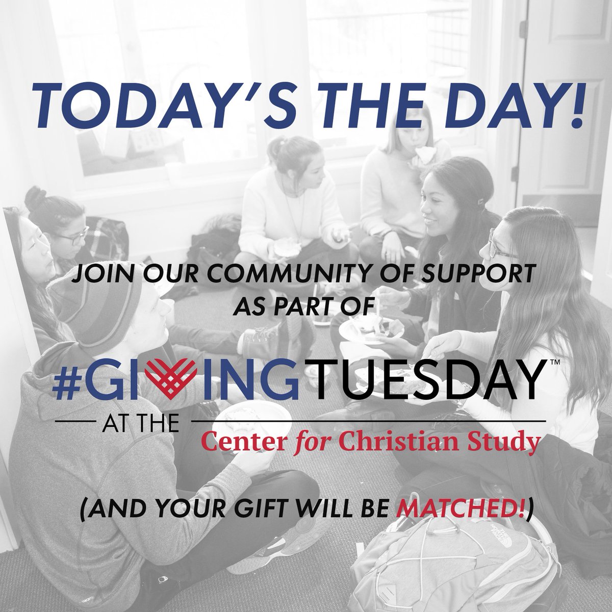 StudyCenterUVA's tweet image. Join #GivingTuesday by supporting an organization you love! We have a generous donor who is willing to match each new gift dollar-for-dollar up to $10,000! This means your gift provides double the ☕️, double the 👩‍🏫, and double the 📖! To give visit studycenter.net/support-study-…