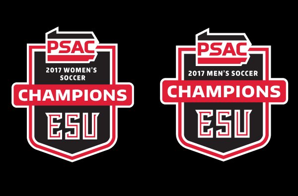 ESUWarriors's tweet photo. Warriors men's, women's soccer merchandise commemorating historic 2017 PSAC championships available to order thru Thursday, Dec 7. 

https://t.co/Hm5ECaAMpP https://t.co/QWOdeRukbg
