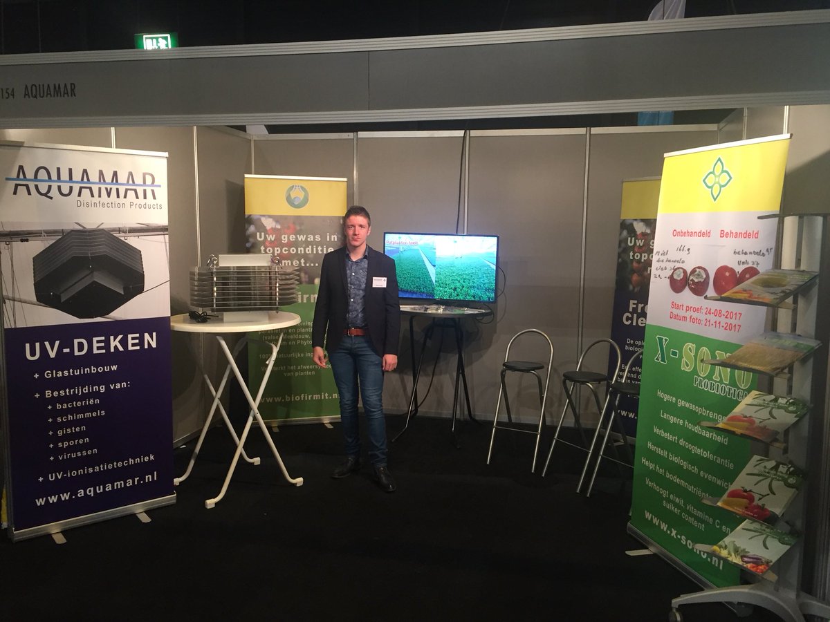 AquamarNL's tweet image. We zijn weer aanwezig op de HortiContact in Venray! Bezoek ons op stand 154!