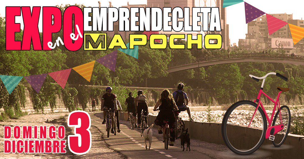 JornadaCletera's tweet photo. Quienes quieran mostrar su trabajo en la #EXPOEMPRENDECLETA en El #MAPOCHO! Pida las bases a expo@enhebraestampa.cl https://t.co/klaT8MQpQV