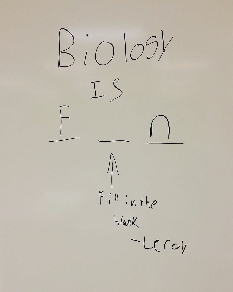 MrsGeraci's tweet photo. At least one kid agrees with me! #biologyisfun  #scienceisawesome https://t.co/B8HPOP3oMp