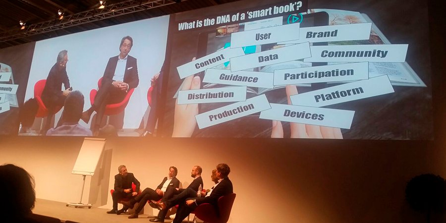 Panamericanaesp's tweet photo. Hoy visitamos "The Future Book Forum 2017" centrado en el #SmartBook y la Educación 4.0. Se celebra en la ciudad de Múnich (Alemania) entre el 27 y el 29 de noviembre 📍https://t.co/yrRI2IPrYA https://t.co/RpaGiRUZYx