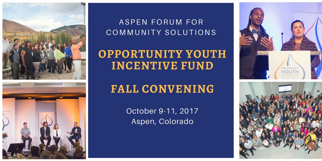 AspenFCS's tweet image. Our #OYIF fall 2017 convening videos are live! Check them out: aspencommunitysolutions.org/in-case-you-mi… #OpportunityYouth #AdvancingPathways