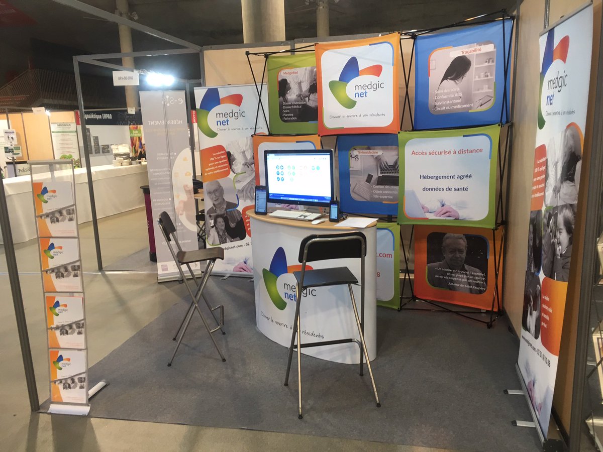 MedgicNet's tweet photo. Toute la journée à #Lille pour vous faire découvrir notre application #MedgicNet au #salon #Age3. https://t.co/sVQI6Y5Xim