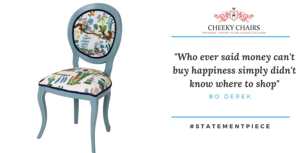A Seat with #style
#cheekychairs
ow.ly/xoCd30gHddt