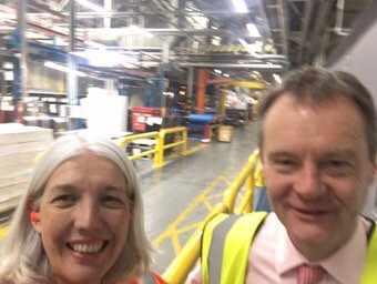 BeverleyNielsen's tweet photo. Gr8t visit @AmticoFlooring #JonathanDuck,900 employees, links design 2 onshoring production from China @BCUAdvantage https://t.co/R5eCp2LK8G