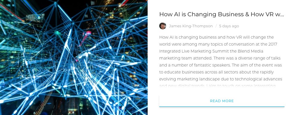 BlendMedia_360's tweet photo. We recently attended #integratedlive summit where there was a range of insightful talks about how "AI will keep growing and become more and more integrated in our lives" (@PR_Smith), particularly in business, and how VR will change the world. More info: https://t.co/ZIV4kC2eVE https://t.co/75IeXpylD1