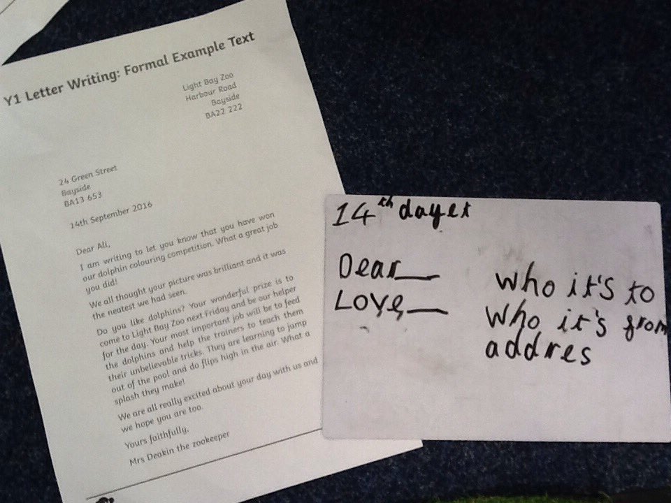 stgac3's tweet photo. We've been looking at letters to decide which features we need to include when writing one ourselves. @stgilesacad https://t.co/Rl2QFhvXgM