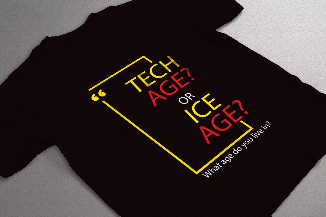 wiicreate's tweet photo. @Andela_Nigeria @rotimiokungbaye @Ace_KYD @Ingressive Tech Age or Ice Age (N3000)
#TechMeetsMerch
Available for Pre-order on https://t.co/c3sEHkKRAy https://t.co/yUbW9aXovb