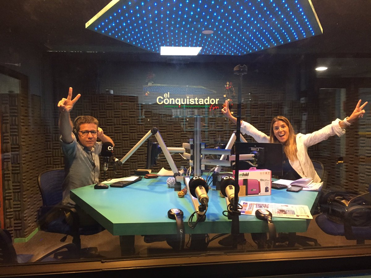 El Conquistador 91.3 (@fmconquistador) on Twitter photo La mejor música del dial y los datos que necesitas saber están en #CafeExpress de <a href="/FMConquistador/">El Conquistador 91.3</a>
Junto a <a href="/PamelaLeRoy/">Pame Le Roy</a> y <a href="/PabloZunigaTele/">Pablo Zúñiga</a>
Escribenos a nuestro WhatsApp +569 58428182 La mejor música del dial y los datos que necesitas saber están en #CafeExpress de <a href="/FMConquistador/">El Conquistador 91.3</a>
Junto a <a href="/PamelaLeRoy/">Pame Le Roy</a> y <a href="/PabloZunigaTele/">Pablo Zúñiga</a>
Escribenos a nuestro WhatsApp +569 58428182