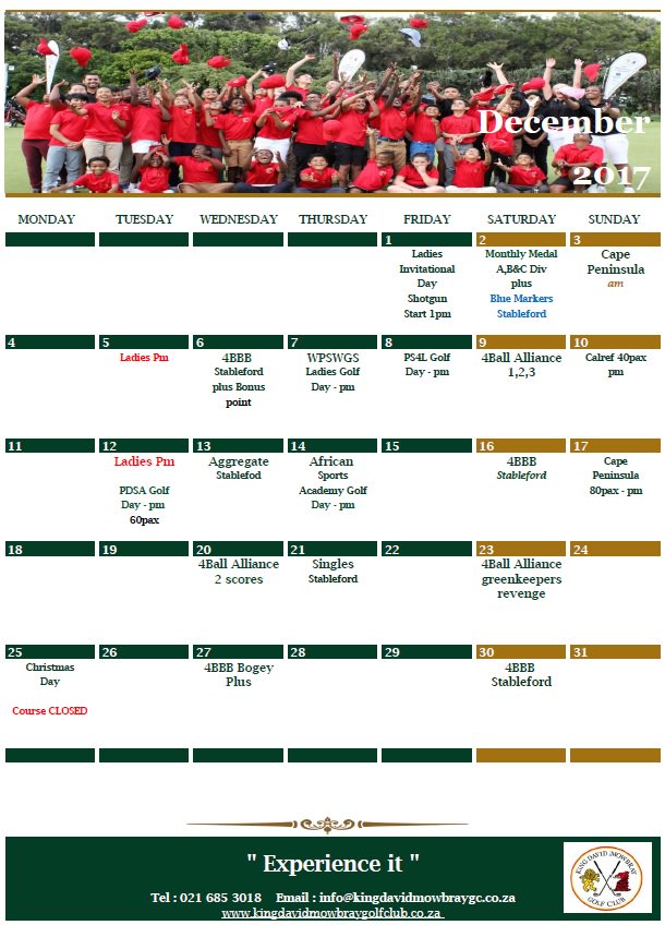 KDM_GC's tweet photo. Club December Calendar 2017 https://t.co/mIYjbksE49