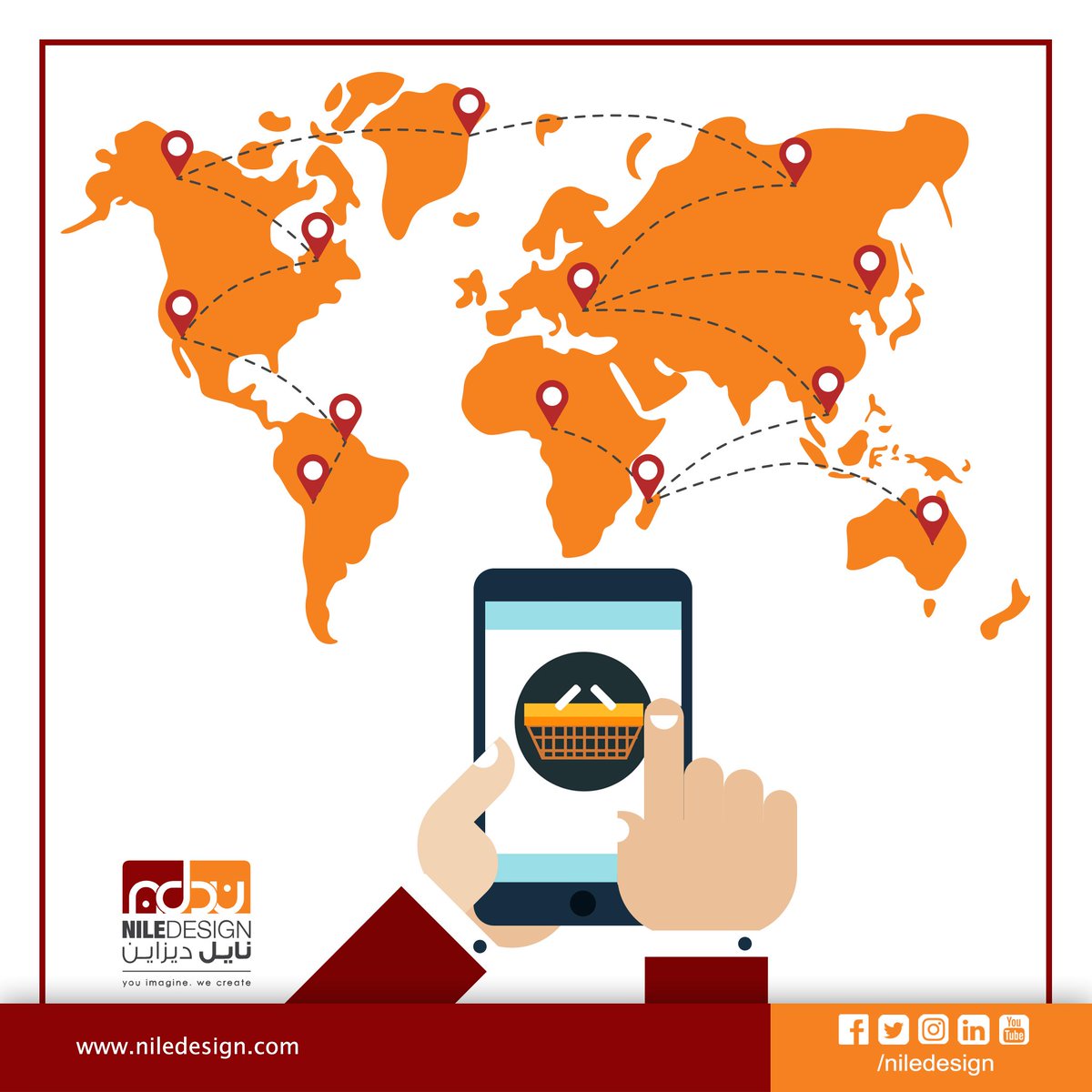 niledesign's tweet photo. Are you trying to boost your digital reach?
Do you want your brand to be seen and recognized by more people?
call us
+201002052266
start@niledesign.com
#mobile_application #development #niledesign #android #online_markting #mobile_app #egypt #mobile_development #social_media https://t.co/LpgcdnG8WU