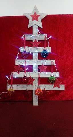 davidchezvin's tweet photo. Getting our window decorations ready for Christmas! We have decorated this tree with Pickering's limited edition Gin Baubles! https://t.co/dftcslVz0s
