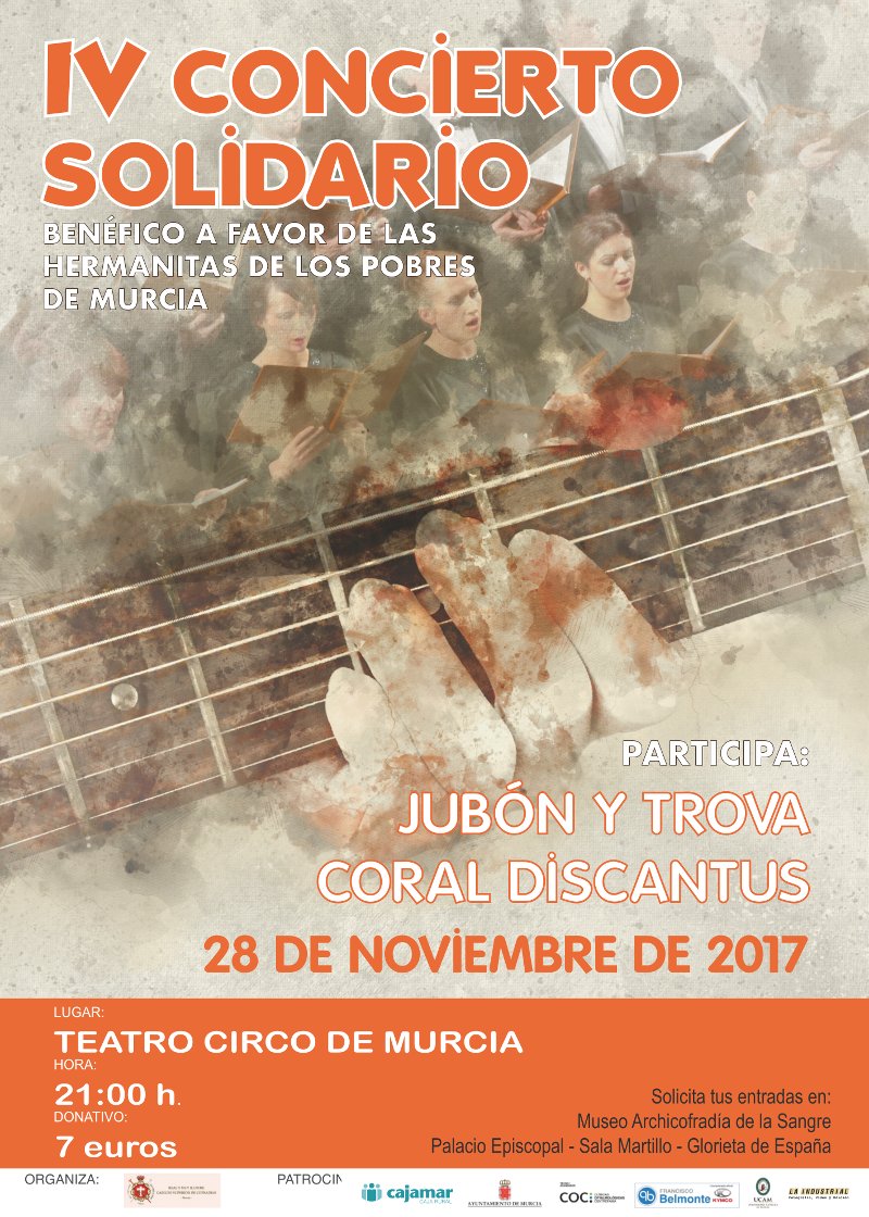 Un buen plan para esta noche en Murcia es ver el #ConciertoSolidario que patrocinamos desde La Industrial. ¡Os esperamos a las 21h en <a href="/teatrocircomur/">Teatro Circo Murcia</a> ! :D