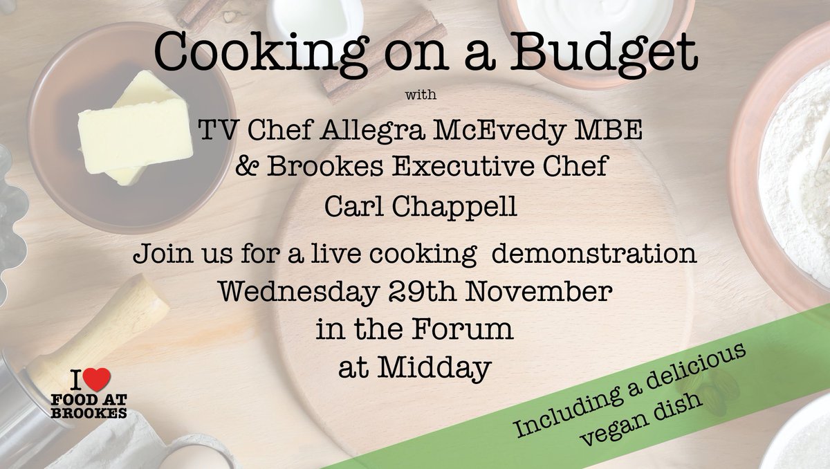 This time tomorrow - join us in the forum with @AllegraMcEvedy & @Brookeschef #cookingonabudget #vegancooking