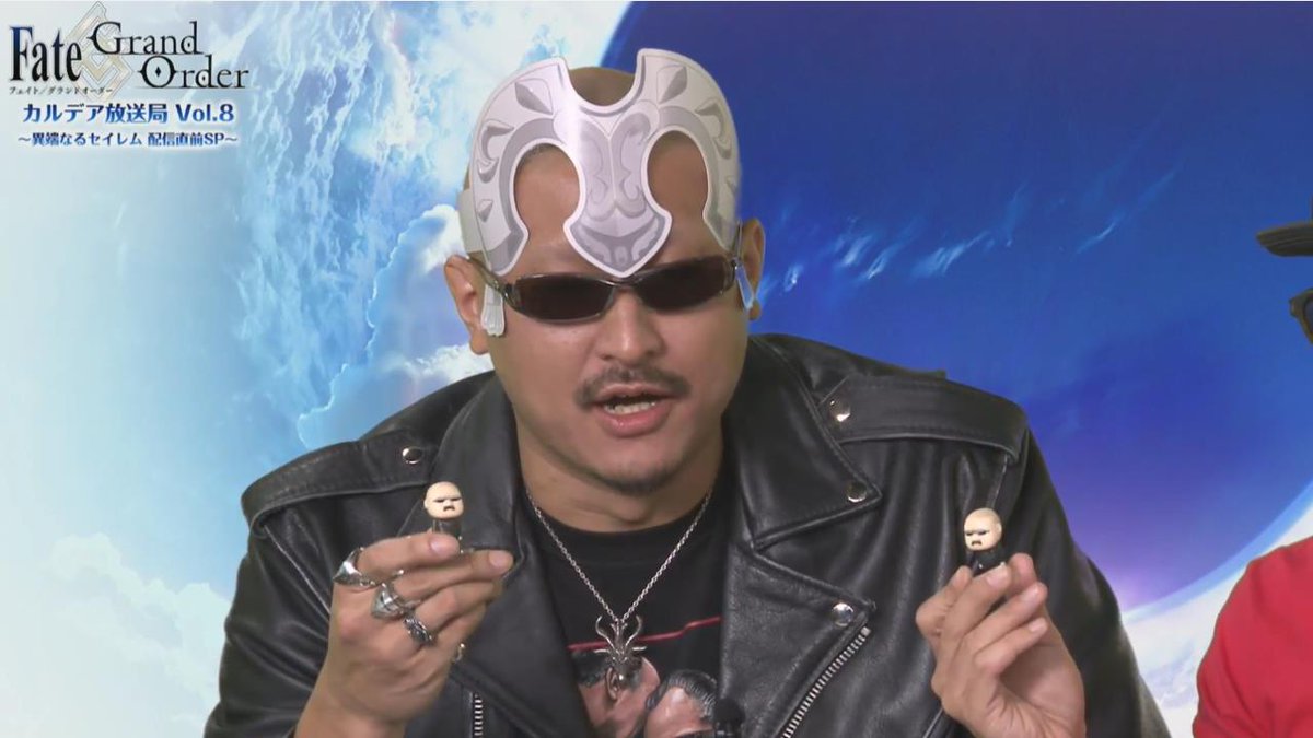 タイプムーン版権で売られるマフィア梶田フィギュア #FateGO