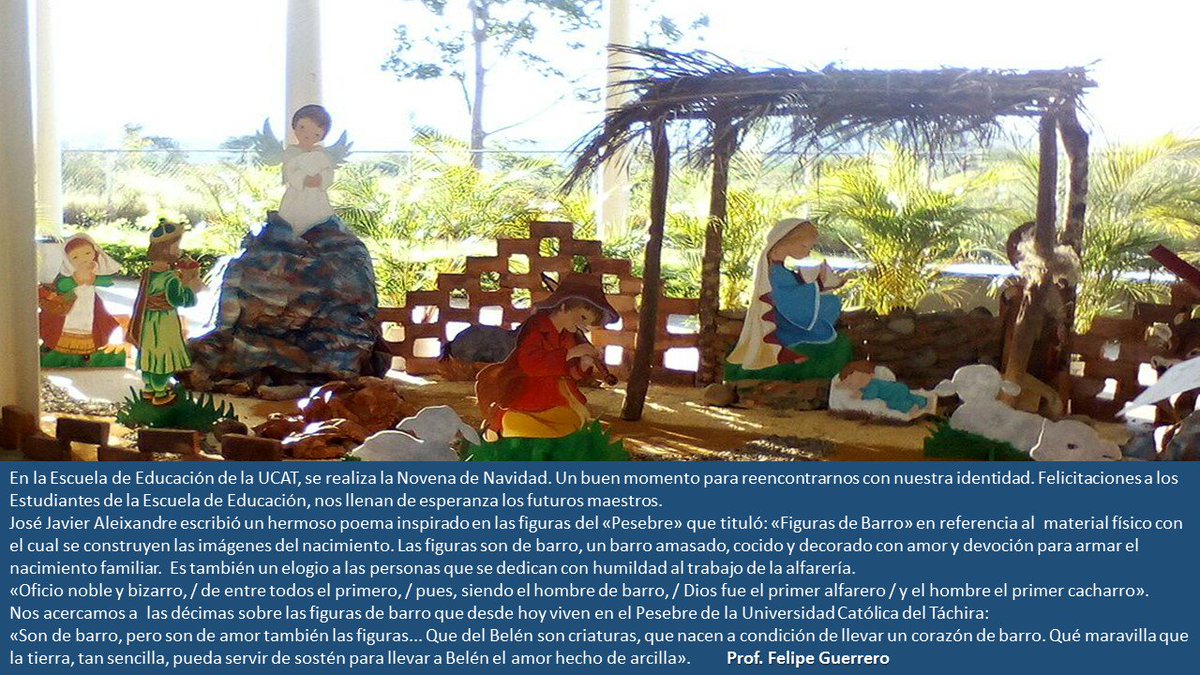 educacionucat's tweet photo. Inicio de novena navideña 2017 https://t.co/sgMIv8Rqu9